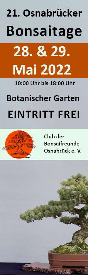 21. Osnabrücker Bonsaitage